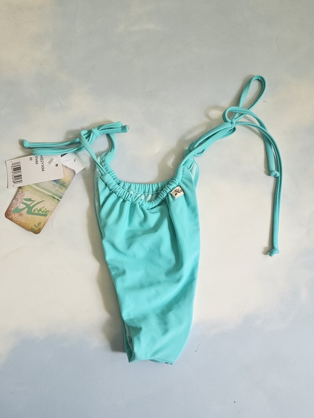 Hobie Turquoise Girls' One-Piece Swimsuit with Tie Straps